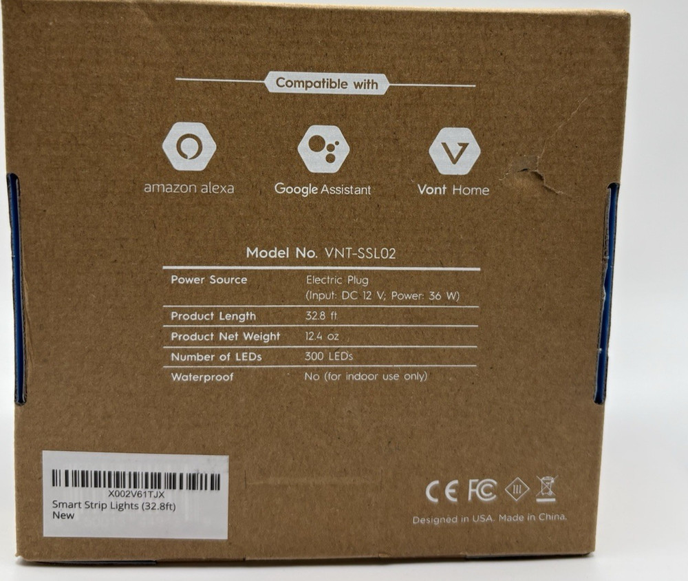 New VONT Smart Strip Light 32.8 ft VNT-SSL02