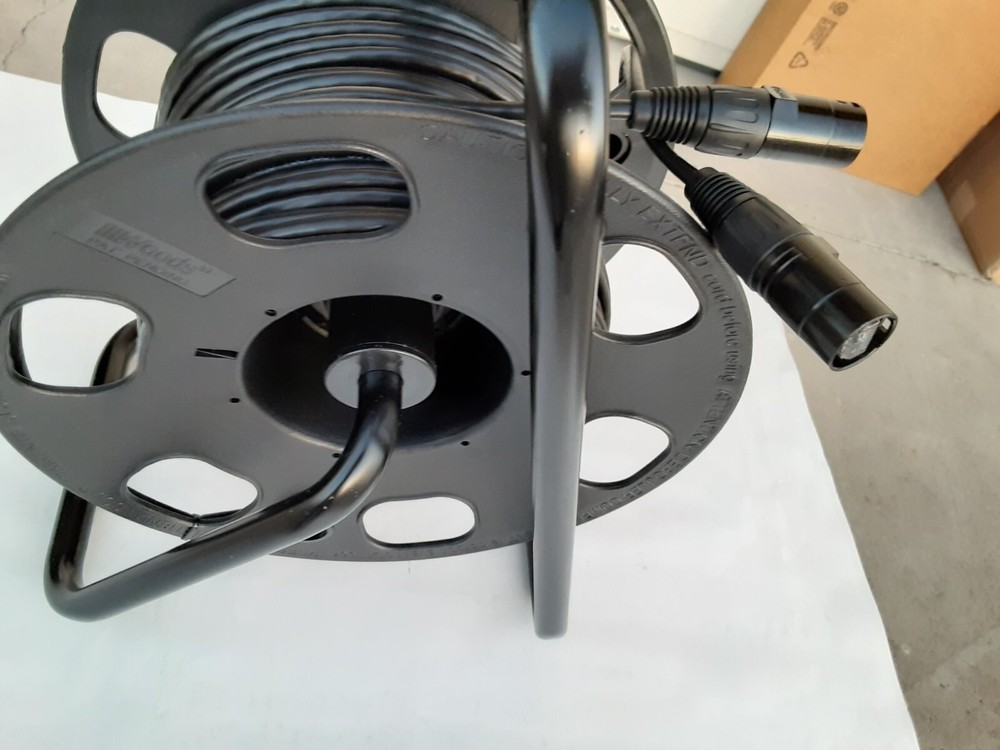 PRO CAT-5e Tactical UTP w/Neutrik Ethercon Digital Cable on reel 250ft
