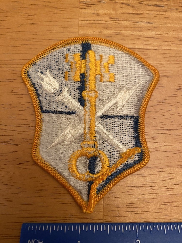 US Army Intelligence And Security Command Subdued Patch Full Color Key INV5372