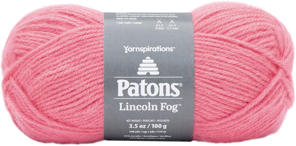 Patons Classic Wool Yarn-Blush - 5 Pack