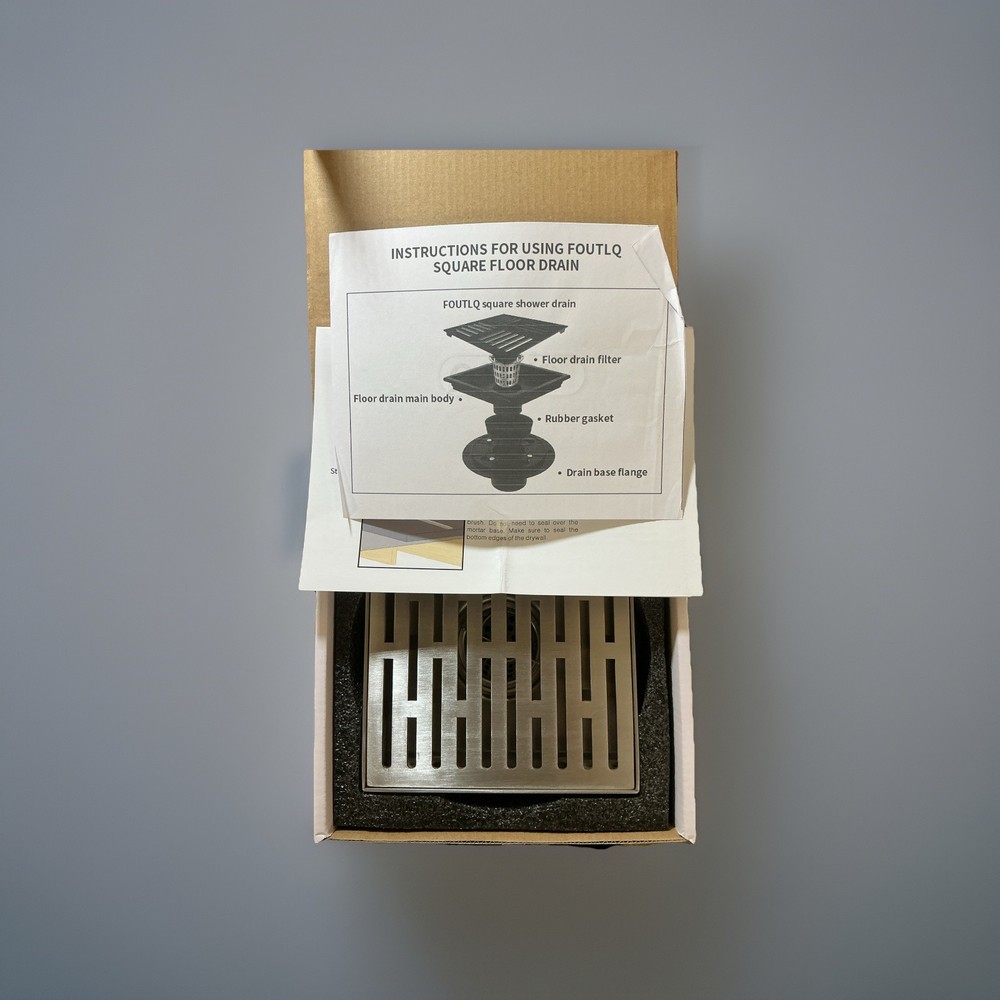 Shower Drain Foutlq