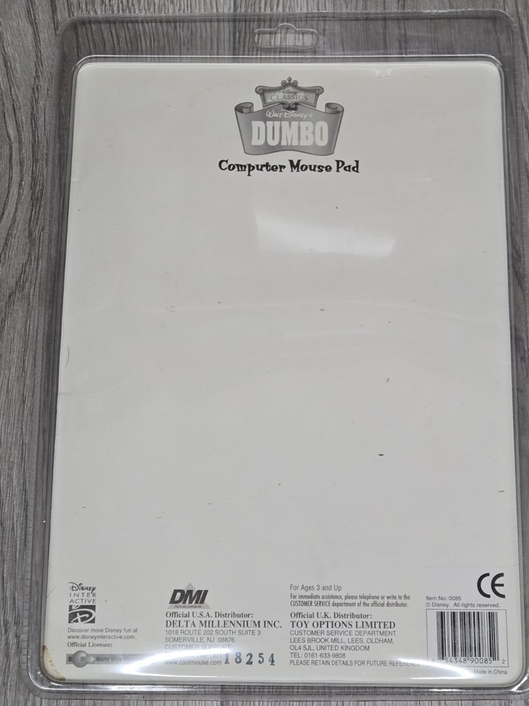 Disney Classics Dumbo Computer Pad NEW In Package Vintage