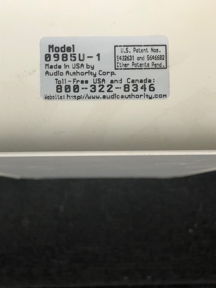 Audio Authority AccessEz Model 985U Distribution Amplifier