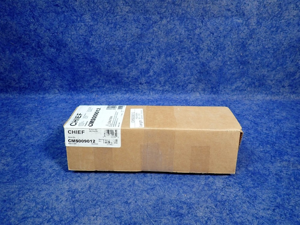 Chief CMS009012 9-12" Adjustable Extension Column, Black (G100)
