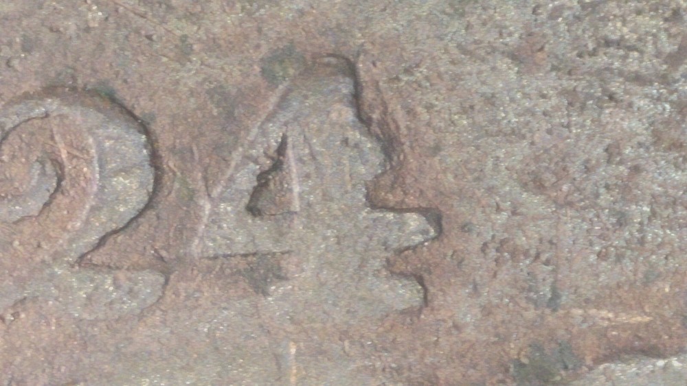 Early 1824 / 2? Matron Head U.S. Large Cent Copper