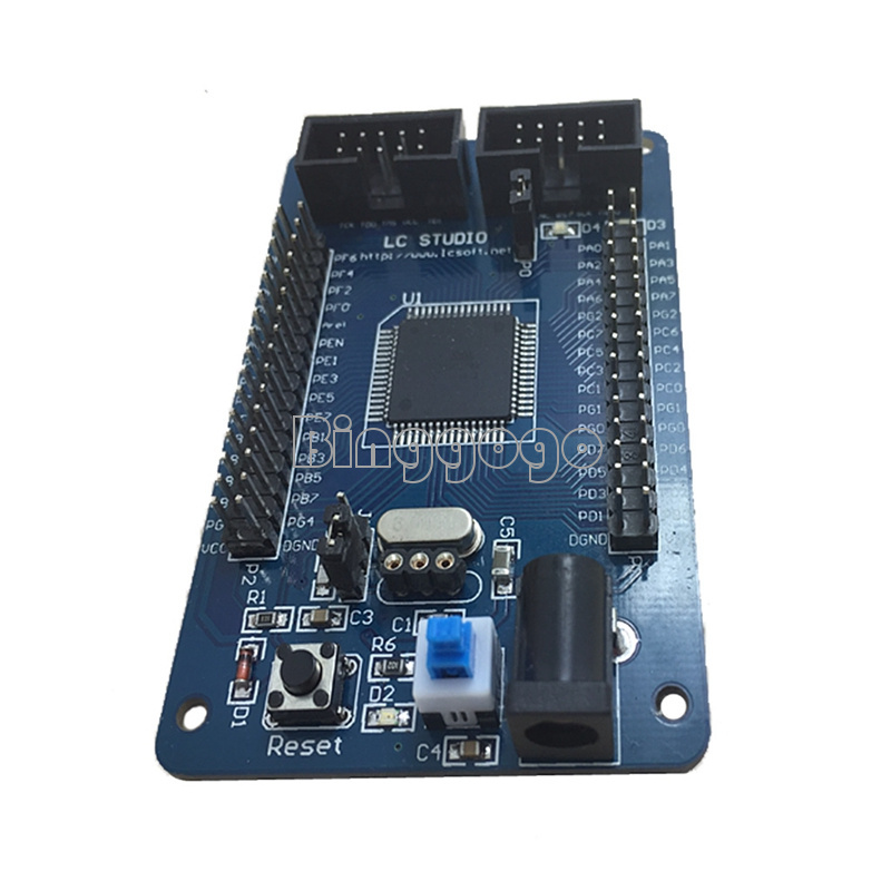 ATMega128 AVR minimum core development system board modules ISP JTAG