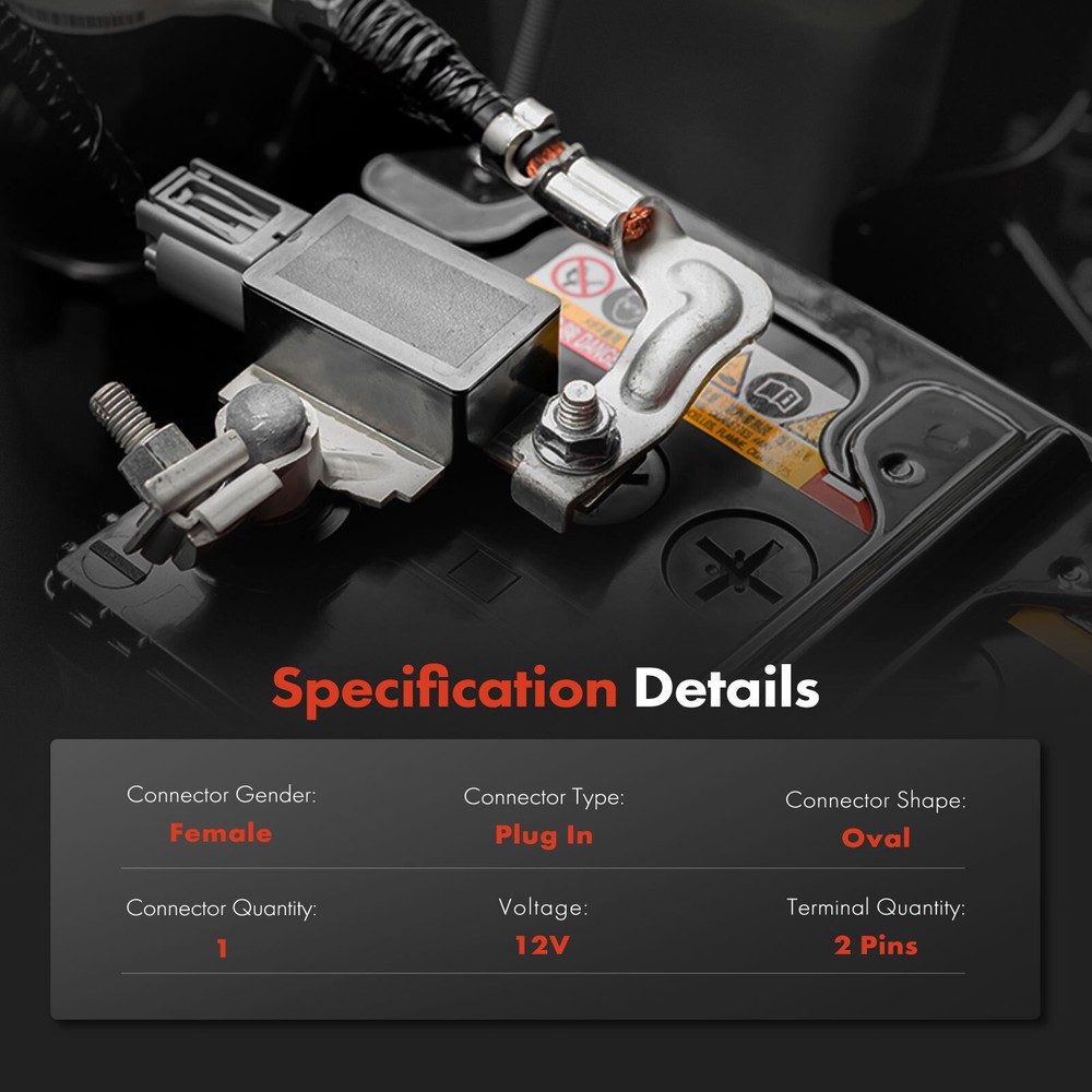 New Negative Battery Cable Terminal Sensor for Ford Escape Focus Transit Connect