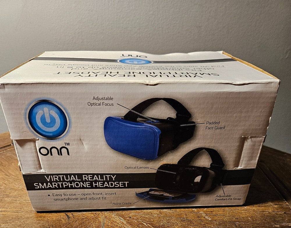 ONN VR Virtual Reality Smartphone Headset