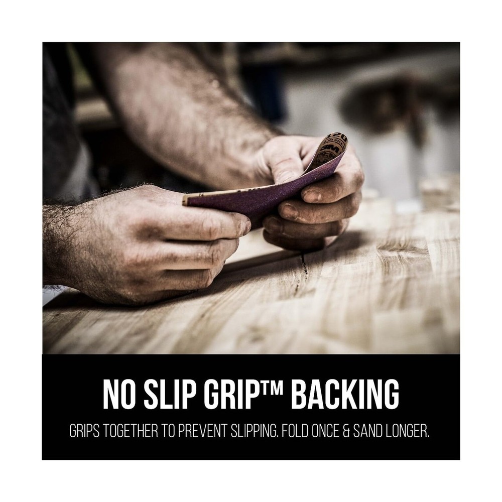 3M Advanced Sandpaper, 20 Sheets, 80 Grit, 3M Pro Grade Precision, Features N...