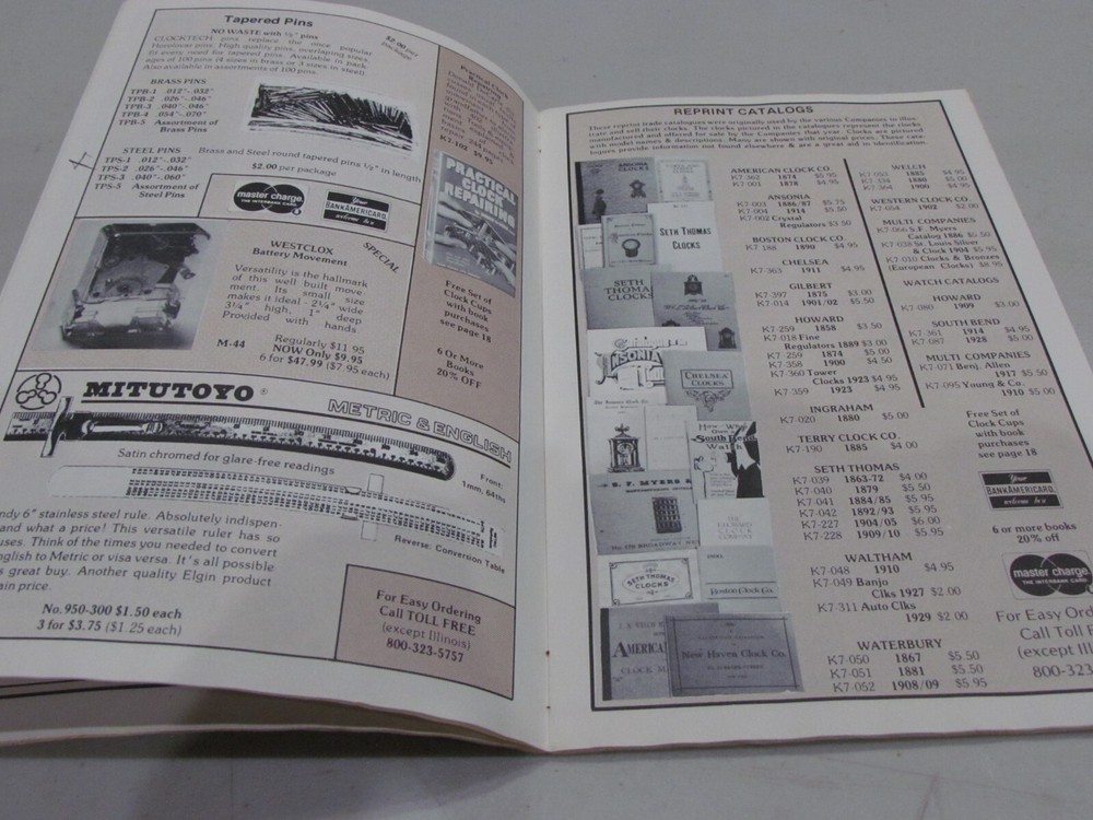 1976-1977 Gift Catalog Elgin Horology