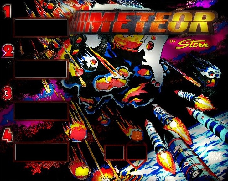 METEOR Complete LED Lighting Kit custom SUPER BRIGHT PINBALL LED KIT