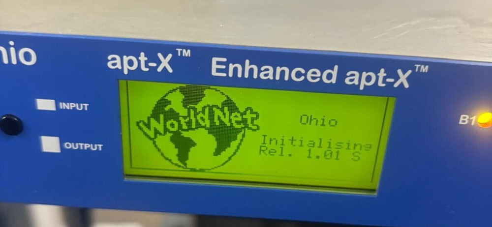 APT WorldNet Ohio APT-X Enhanced Full Duplex Audio Codec
