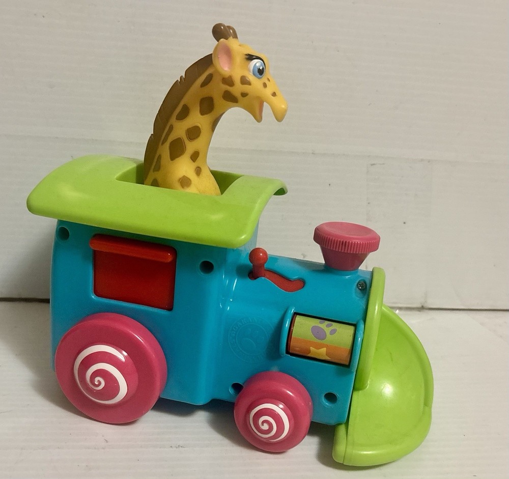 Rare Vintage Garanimals All Aboard Activity Train Engine Giraffe Engineer HTF FS