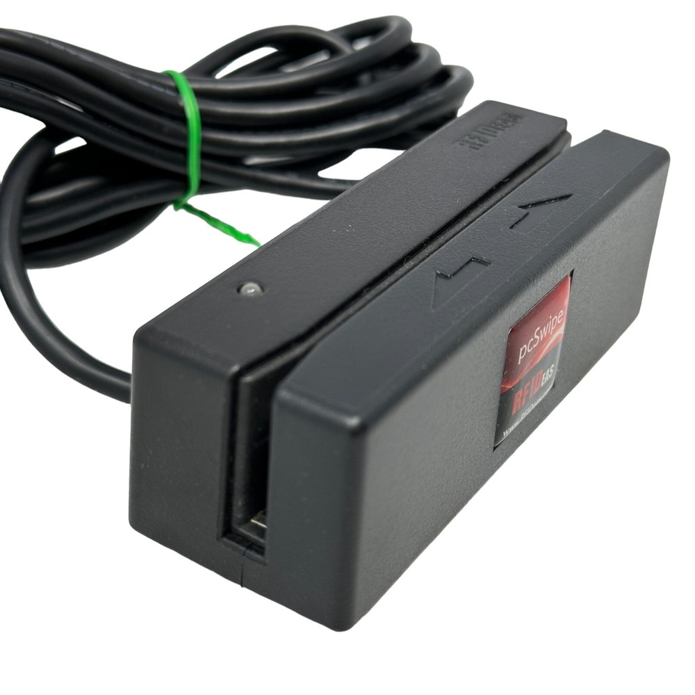 RFIDeas pcSwipe Enroll Magnetic Card Reader USB MS3-00M1AKU