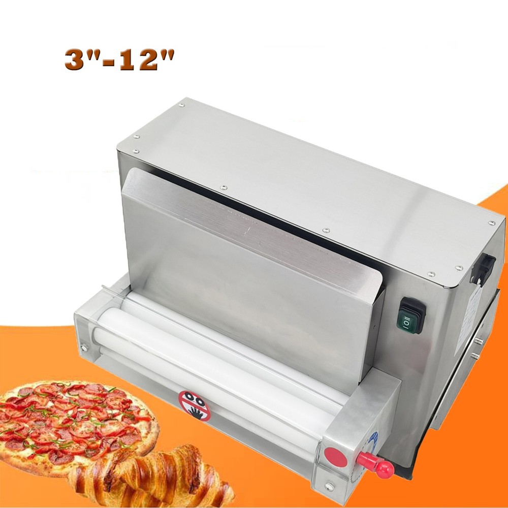 3"-12" Fully Automatic Electric Pizza Press Pie Press Pizza Making Machine 110V