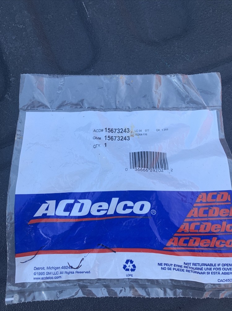 GENUINE ACDelco 15673243 Coolant Level Sensor
