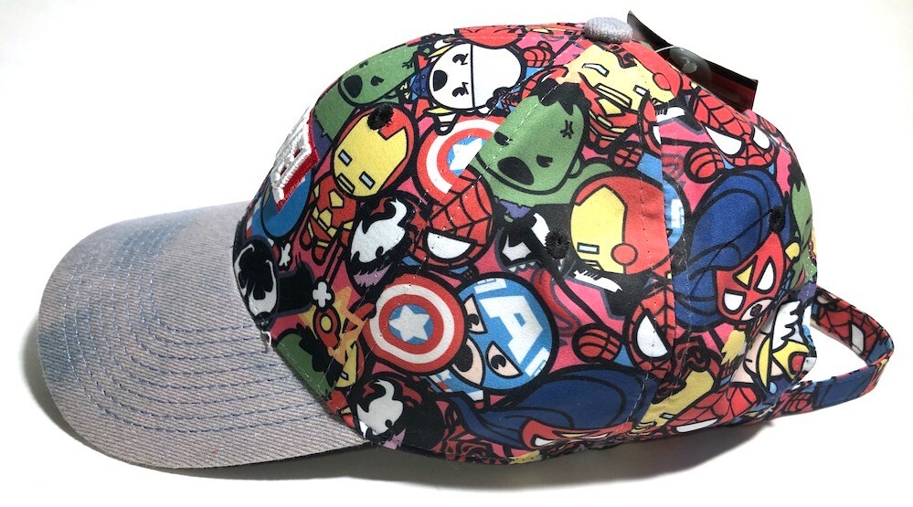 Full Color Marvelous Marvel Comics Logo Hat - New