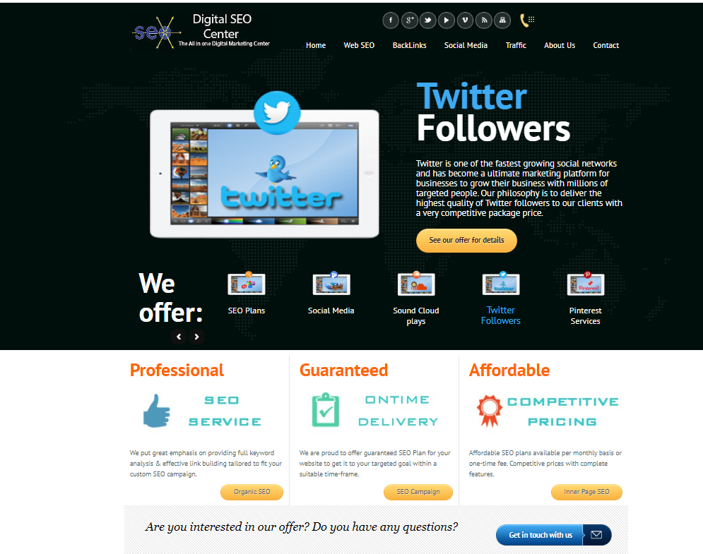 Outstanding SEO Website Free Installation+Hosting