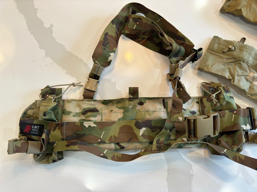 LONDON BRIDGE LBT-2586J QUICK RELEASE ASSAULT PANEL CHEST RIG Multicam