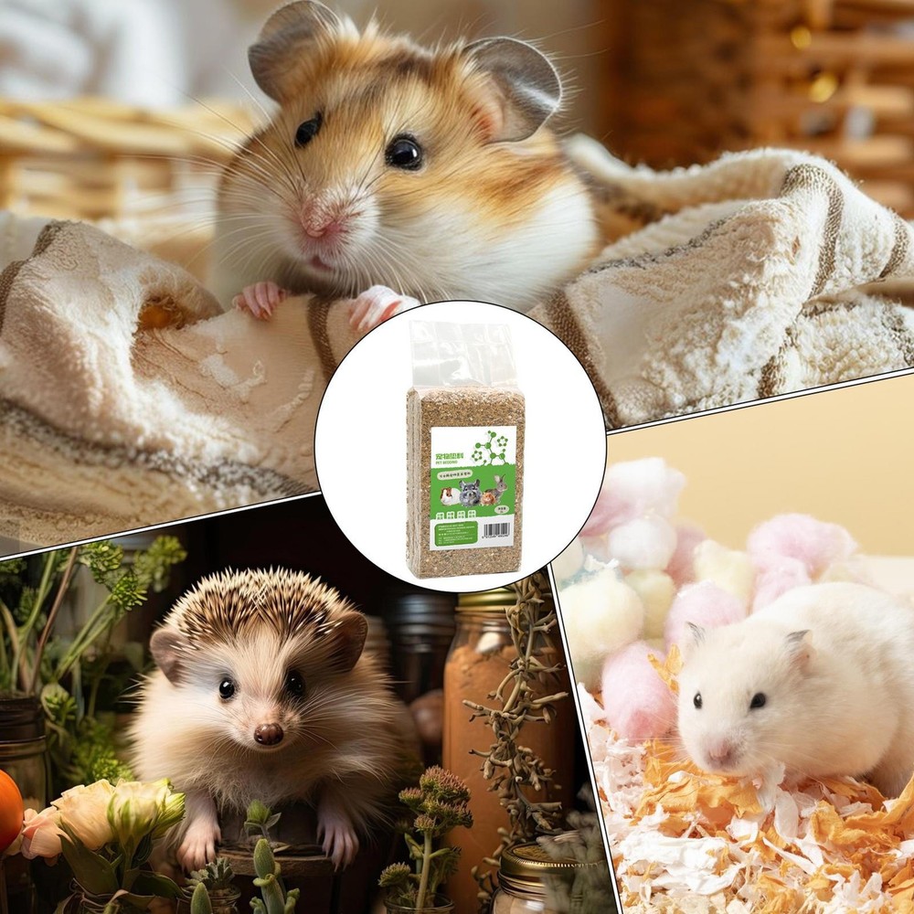 Natural Odor Control Gerbil Bedding For Small Animals Decomposition Bedding 500g