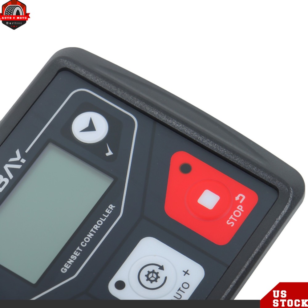 DC30D Genset Controller Generator AUTO Start Module AMF With 8-inch backlit LCD