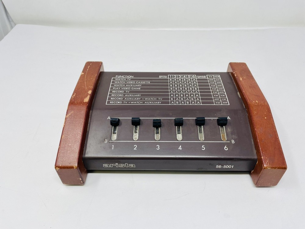 UNTESTED Vintage ARISTA Master Video Selector 56-5001