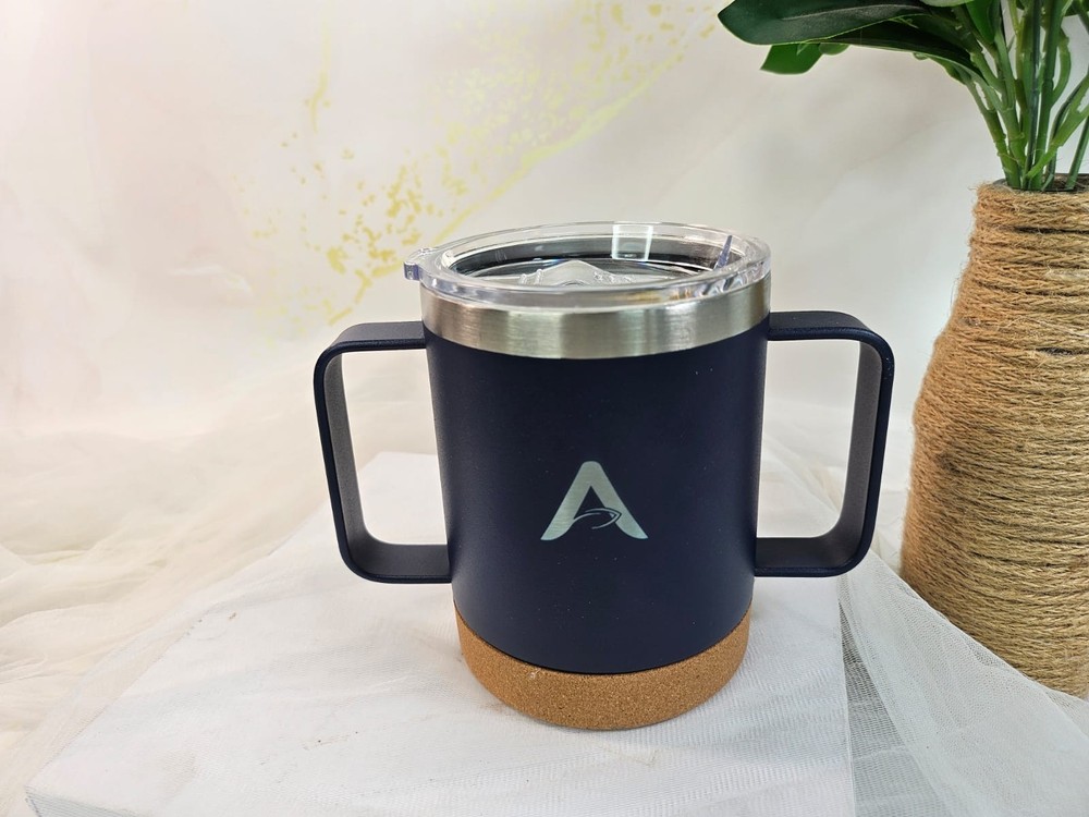 Parkinson's Mug / Cup - Double Handle & Insulated