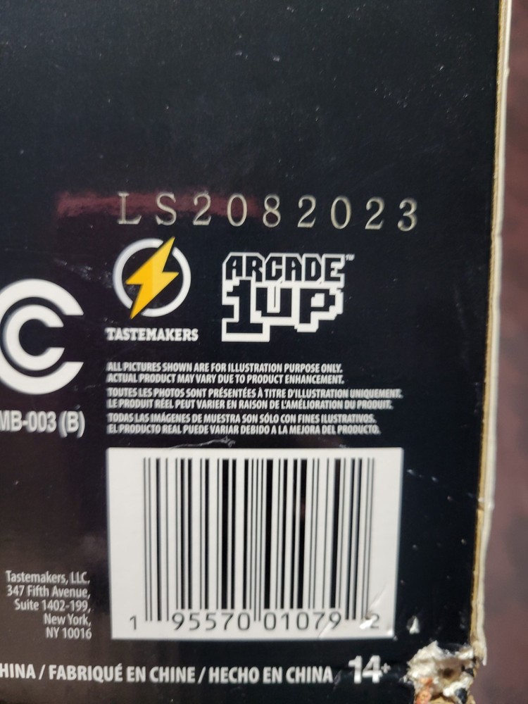 Arcade 1 Up Ms. Pacman Partycade Tabletop Arcade Machine 5 Games !!NICE!!