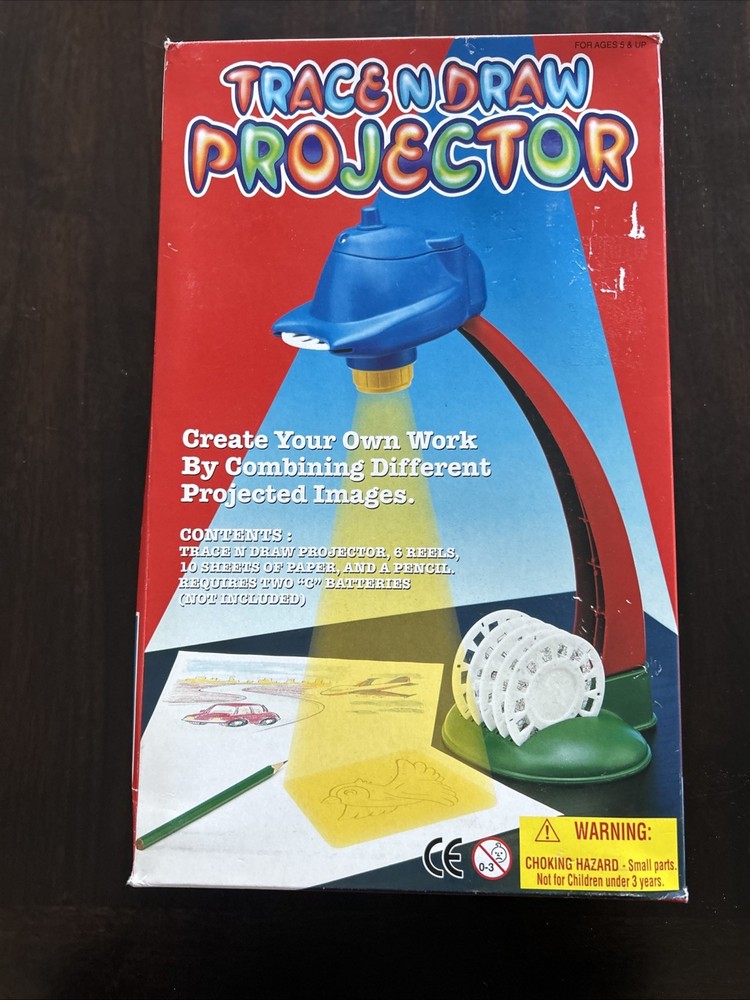 Trace N Draw Projector Vintage New Open Box NOS
