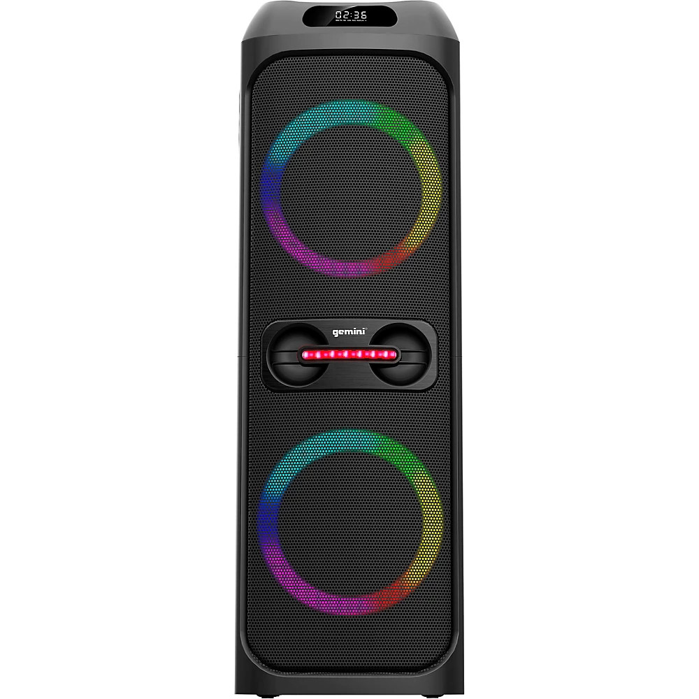 Gemini GHK-2800 Bluetooth Speaker System With LED Party Lighting