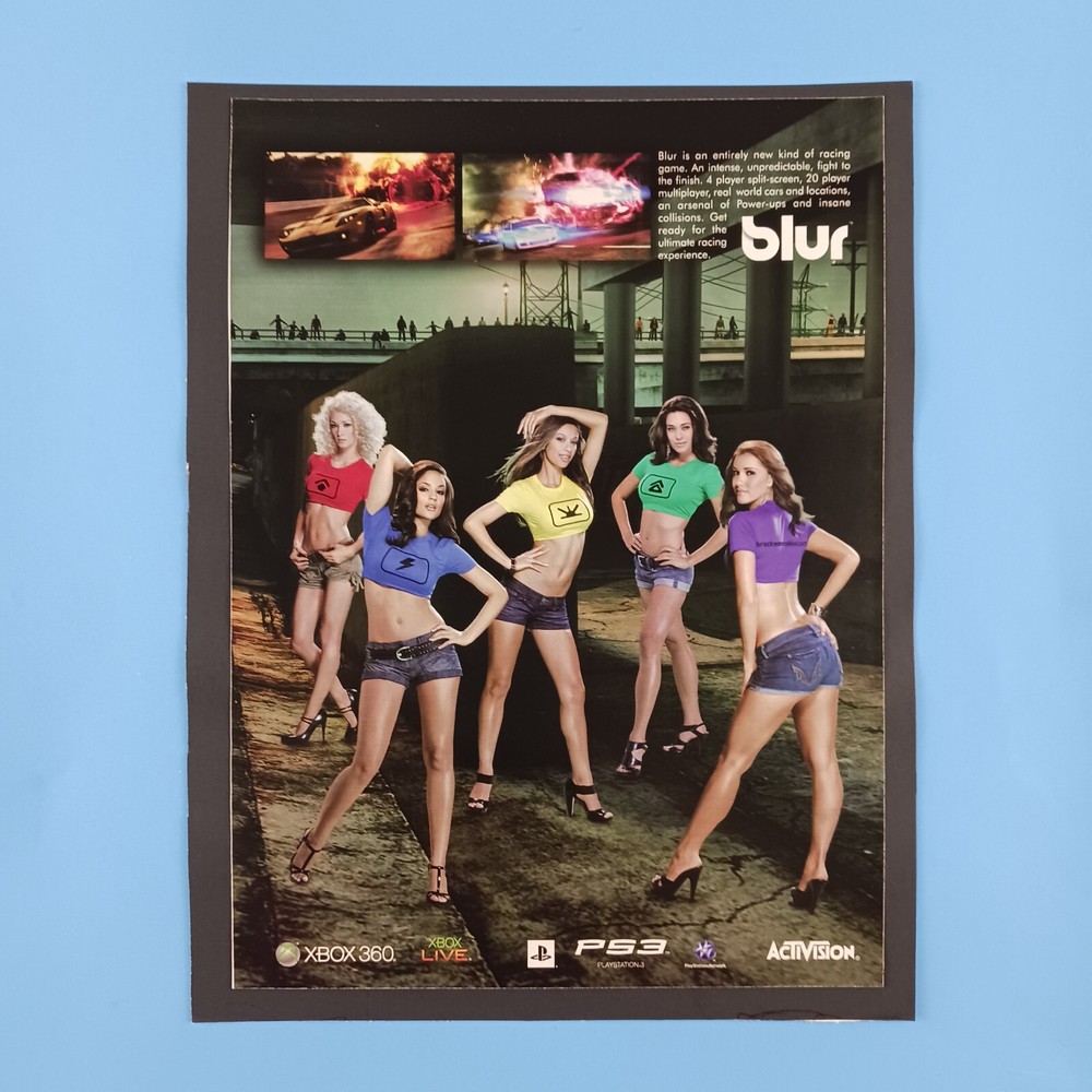 2009 Powered Up Racing 2-Page Print Advertisement