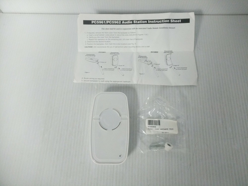 DSC PC5961 PC5962 Audio Station