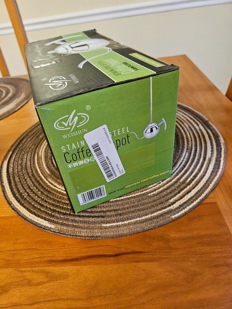 Stainless Steel Teapot 1.1L W/ Strainer Filter Coffee Tea Pot