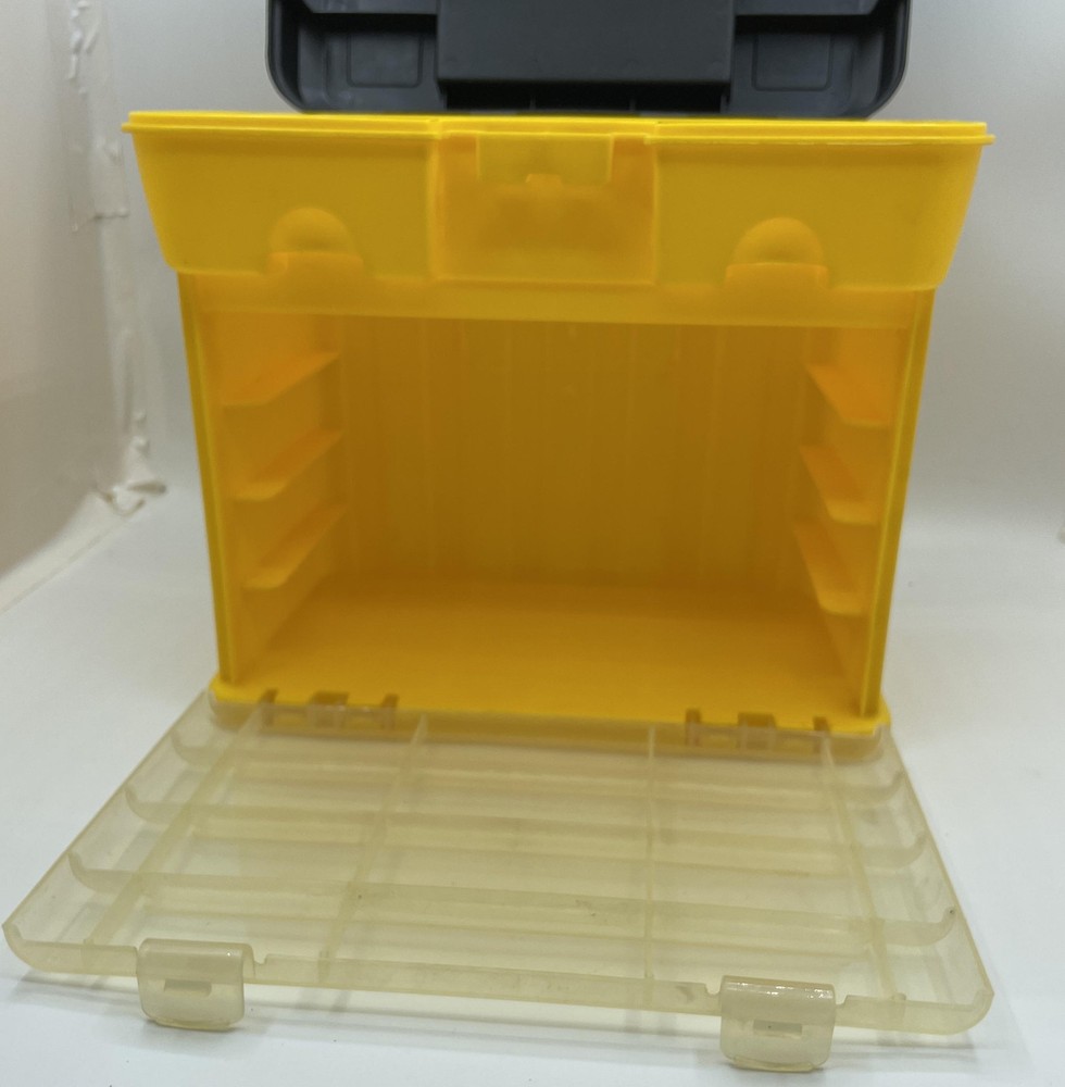 Plastic Tool Storage Organizer Box 4 Drawer Utility Craft Case Handle Portable