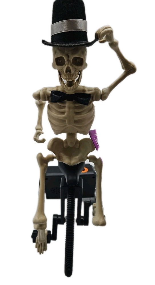 Animated Led Skeleton On Tricycle [79]