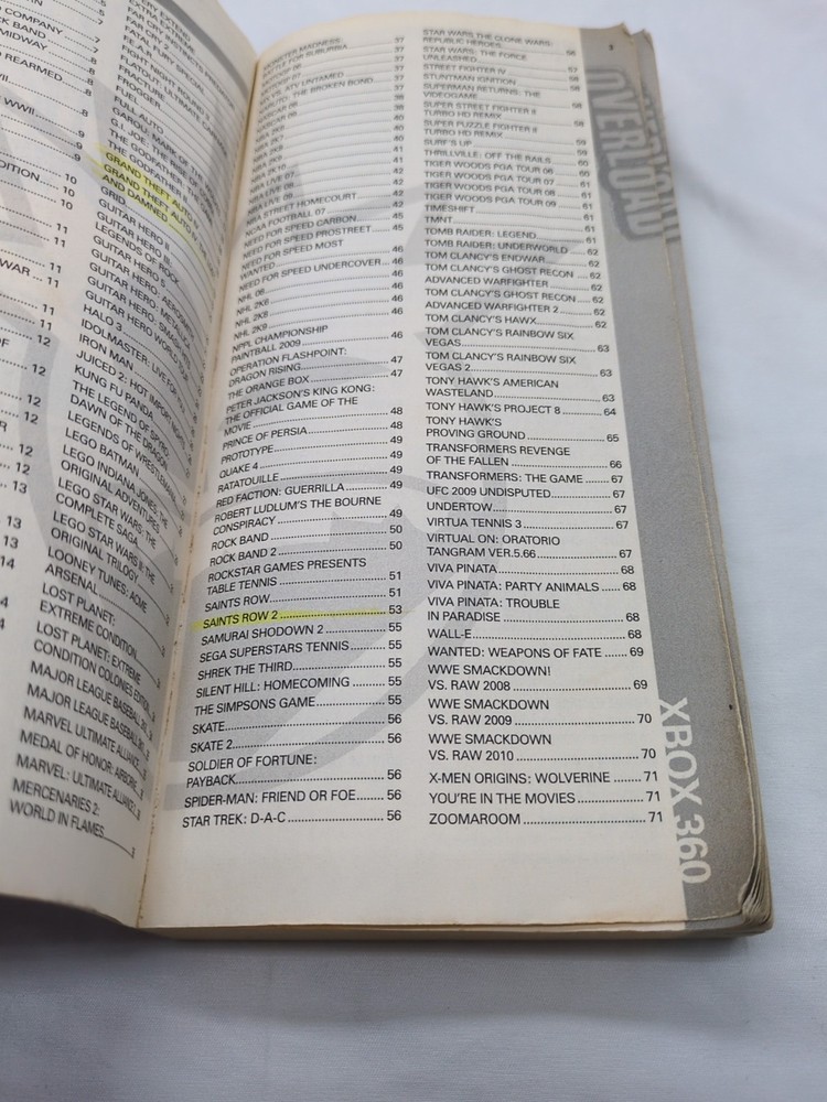 Bradygames Cheat Code Overload Winter 2010