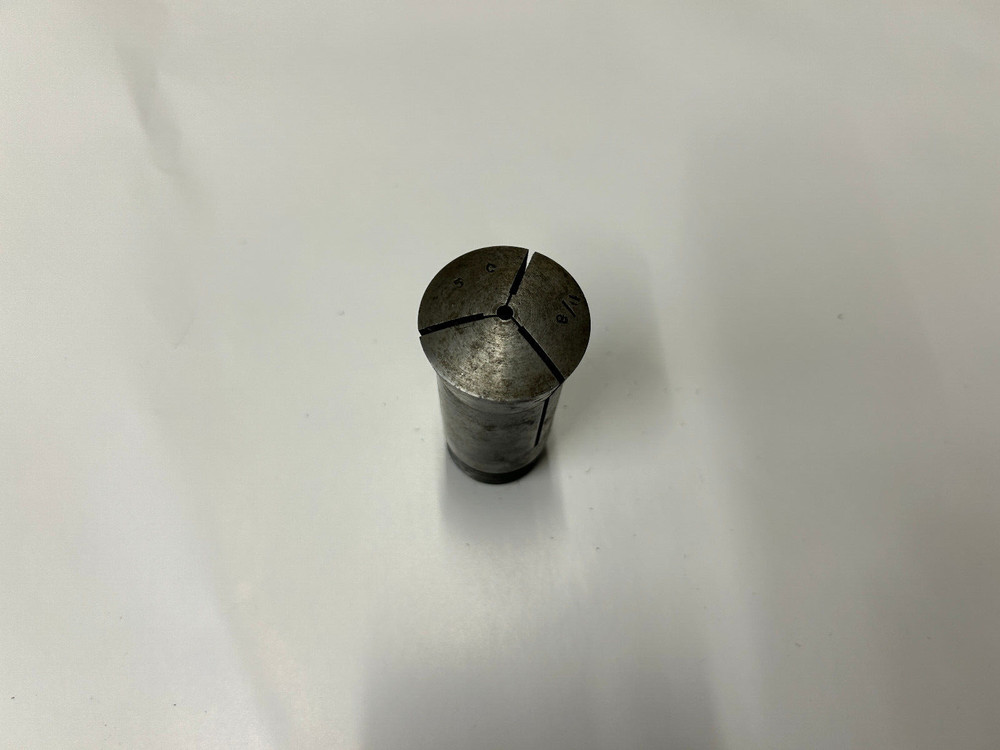 1/8" Steel Round 5C Collet w/Internal Threads