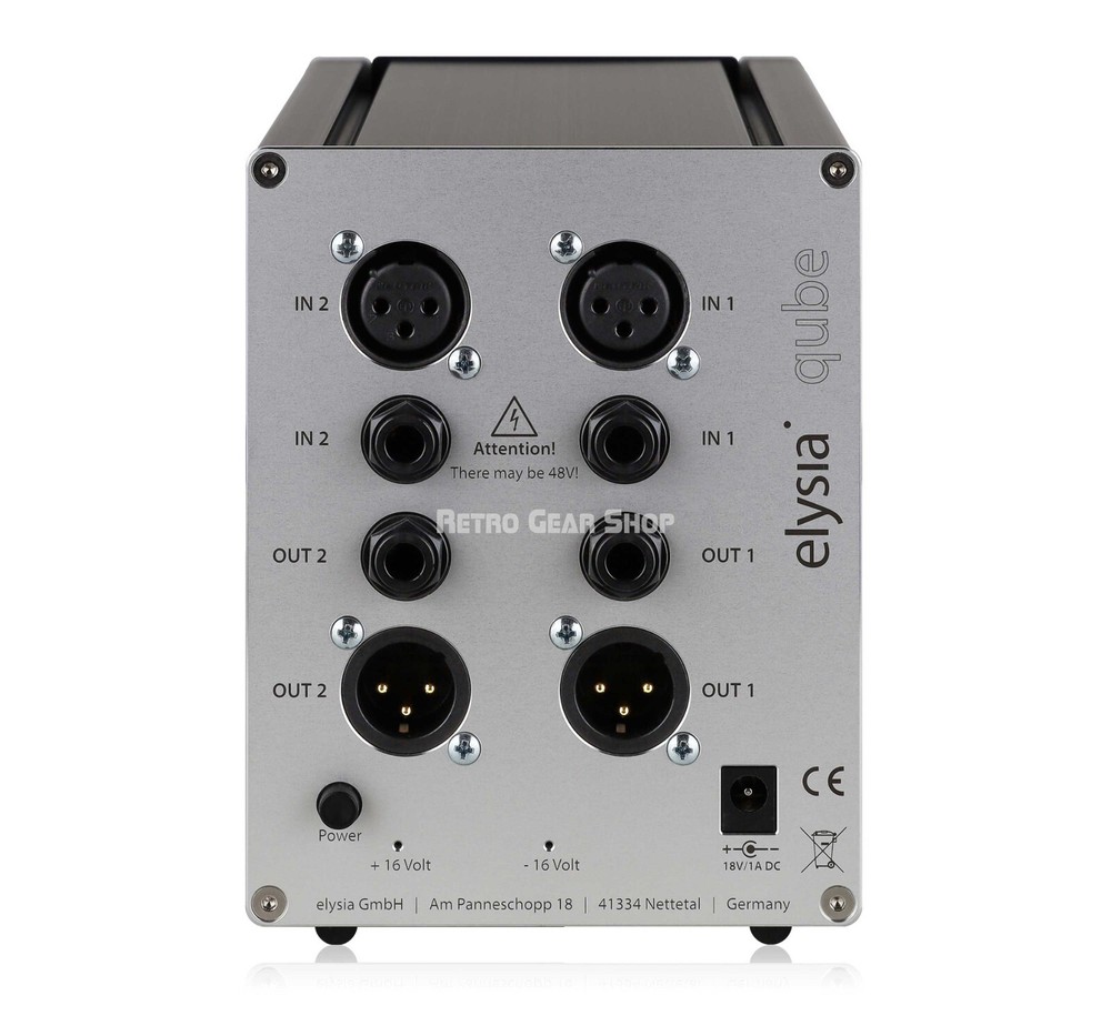 Elysia Skulpter Mpressor Qube Microphone Preamp 500 Series Module
