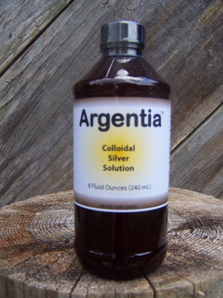 Nature's Extra Argentia Colloidal Silver 50 ppm Solution, 8 oz.