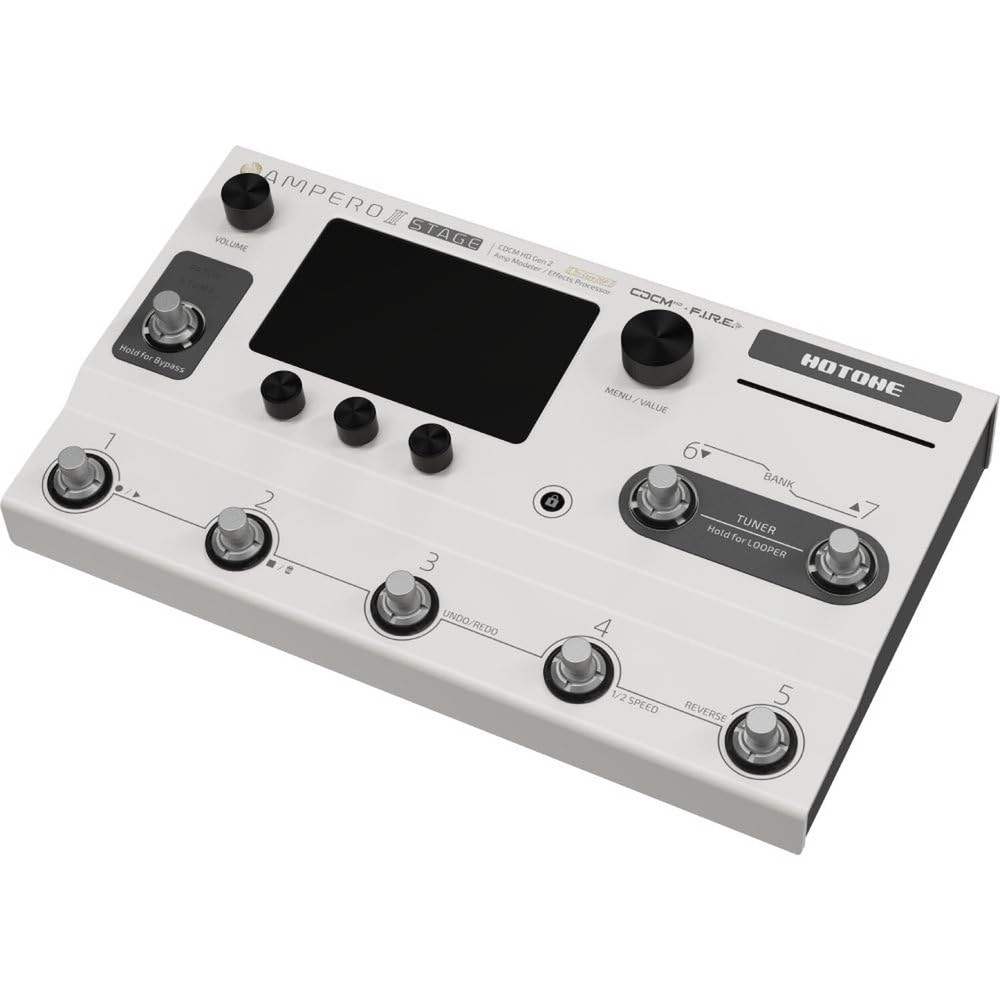 HOTONE Multi-Effect Pedal Processor, Touchscreen, Guitar, Bass, Amplifier, Model