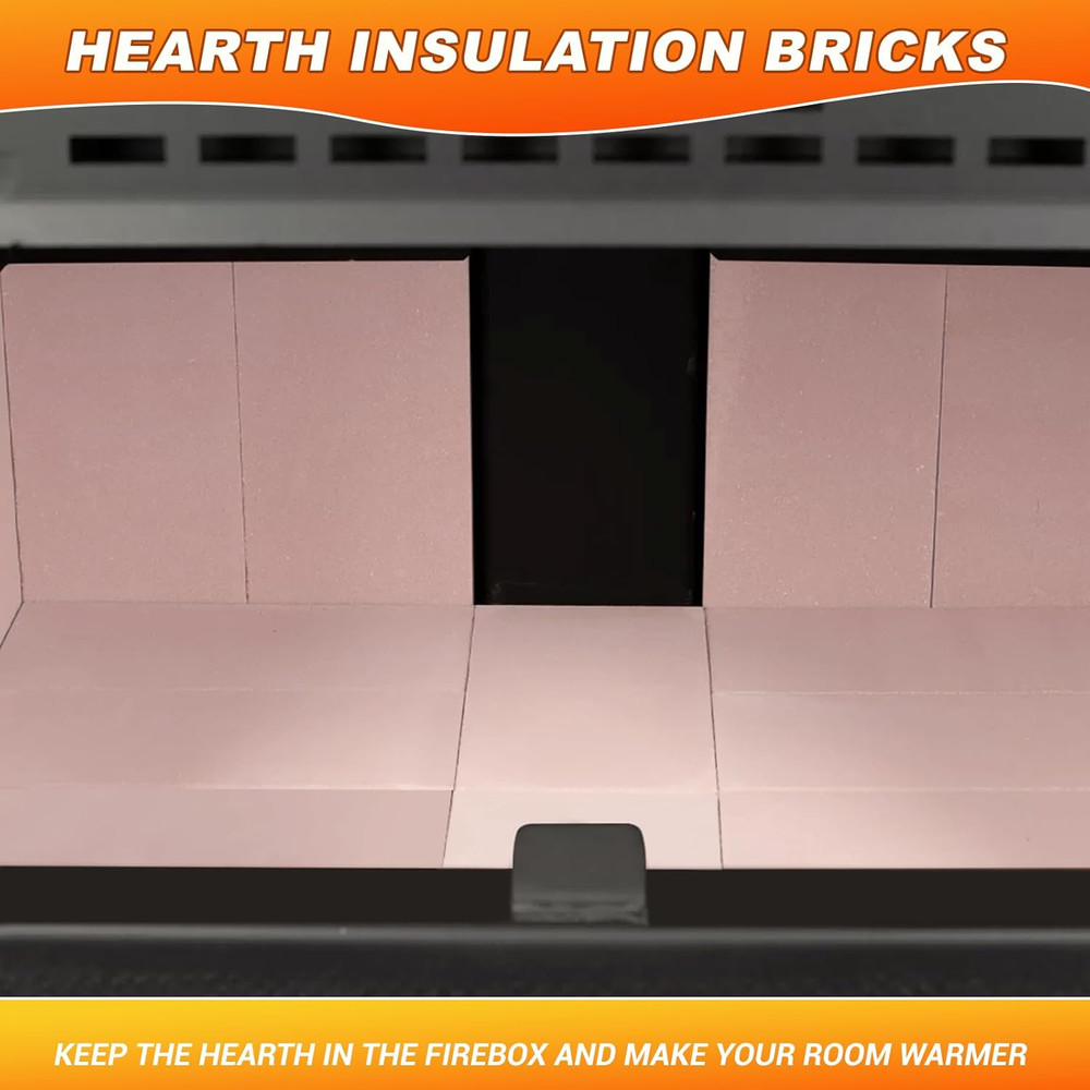 Fire Bricks, Woodstove Firebricks, High Temperature Resistant Clay Firebricks fo