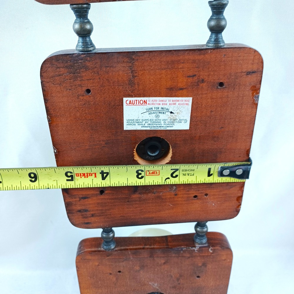 Wall Indoor Thermometer Barometer Humidity Guage Springfield Eagle