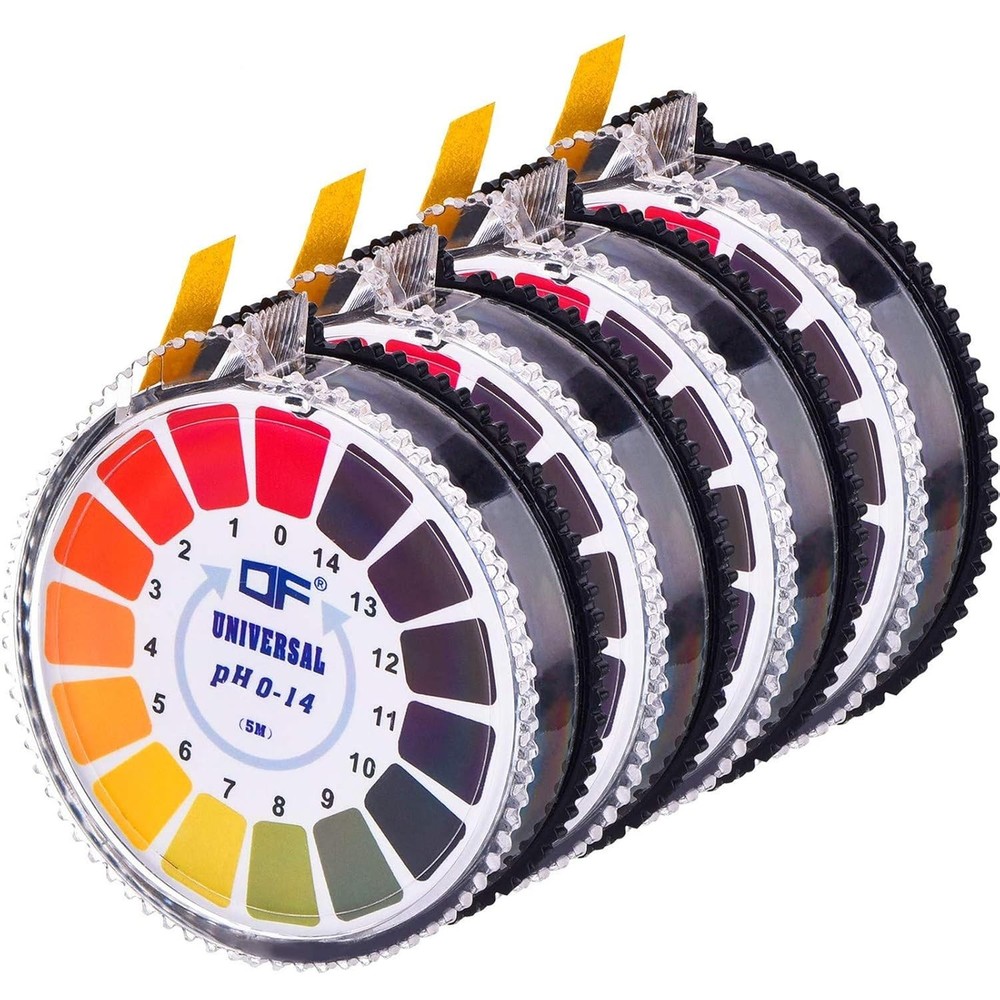 Universal pH Test Paper Strips pH Test Strips Roll, pH Measure Full Range 0-14..