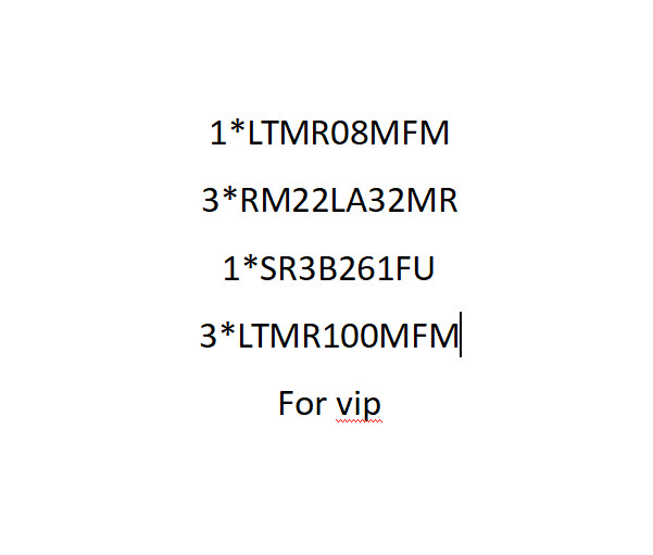 8pcs For VIP DHL