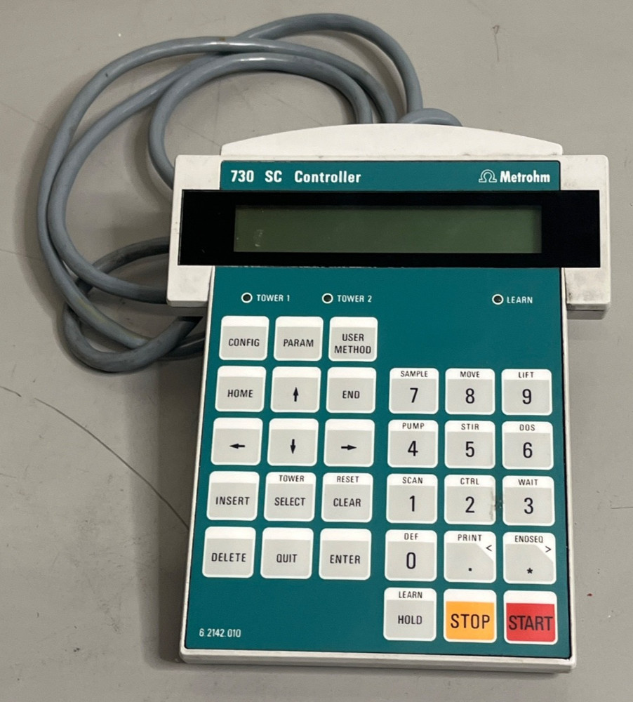 Metrohm 730 SC Controller Sample Changer Keypad 6.2142.010