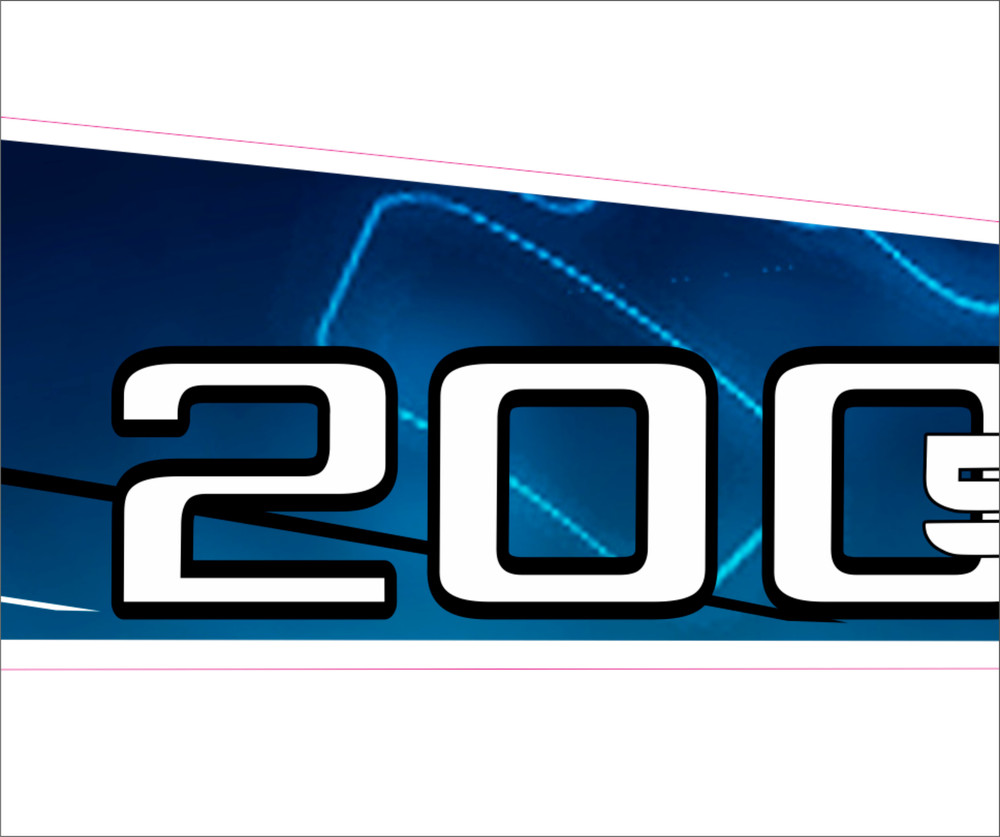 SEADOO SPEEDSTER 200 2004 - 2007 GRAPHICS /DECAL / Sticker KIT BLUE