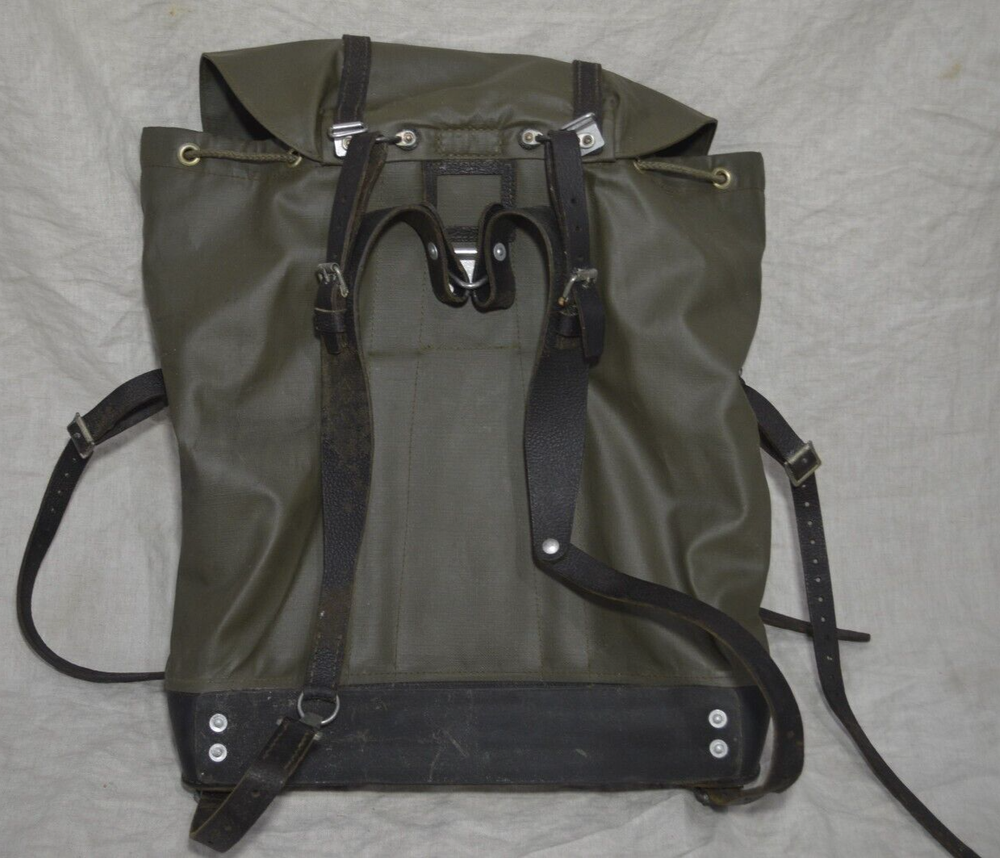 Swiss Military Surplus Rubberized Waterproof  Rucksack/Backpack