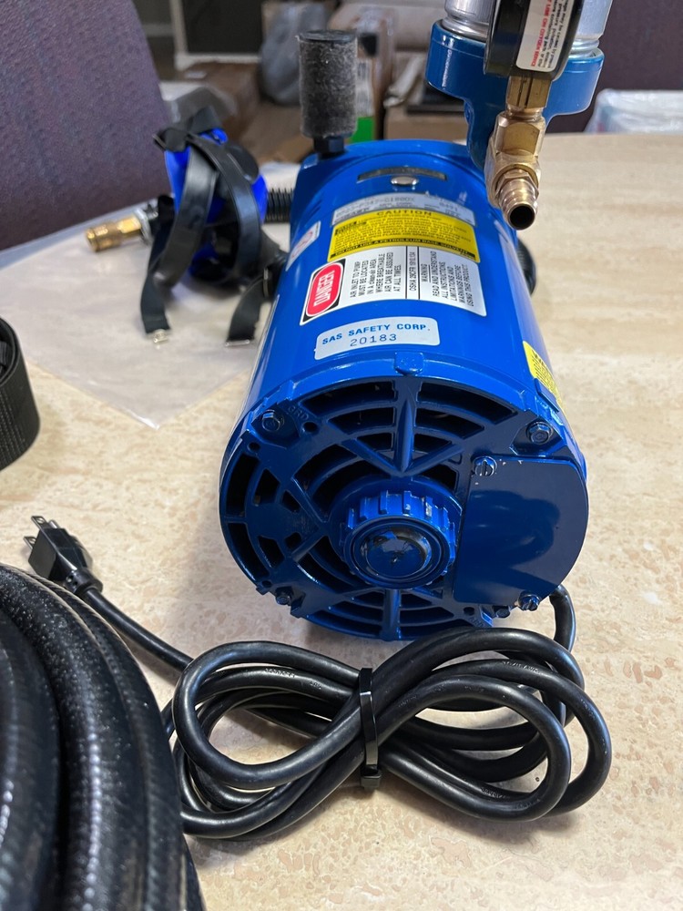 SAS Supplied Air Pump System 1/3 Hp and Half Mask