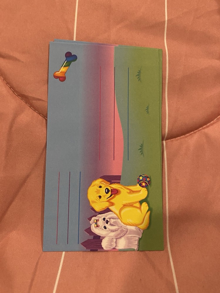 Vintage One Lisa Frank Envelope