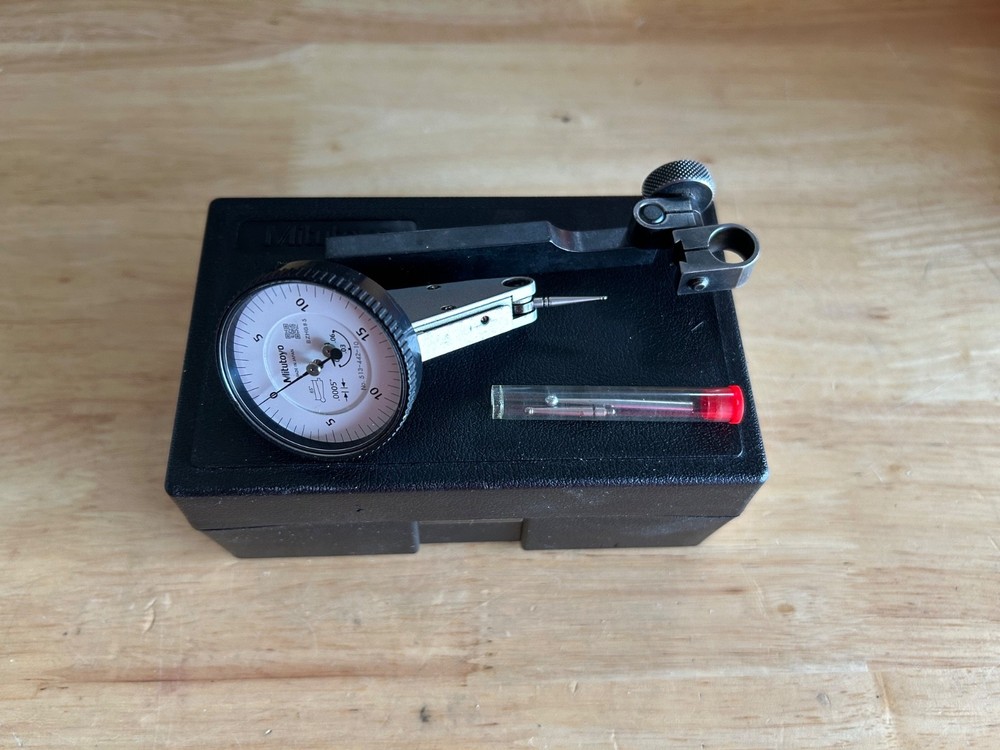 .0005” Mitutoyo Vertical Indicator.